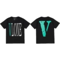 At168 black with green letters