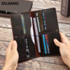 Dujiang Men's Genuine Leather Wallet Multifunctional Coin Purse First Layer Cowhide Clutch Bag Men's Bag Cross-Border Best-Selling Model