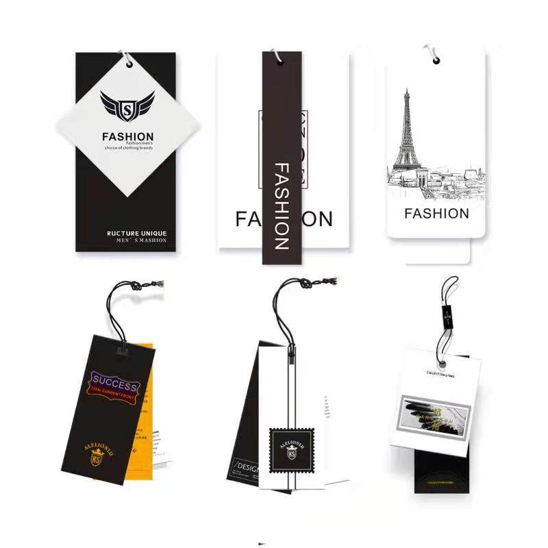 Customized Hang Tags for Women's Clothing, Children's Clothing Intimates Design, Hot Stamping, High-End Production and Printing, Certificate Labels, Customization