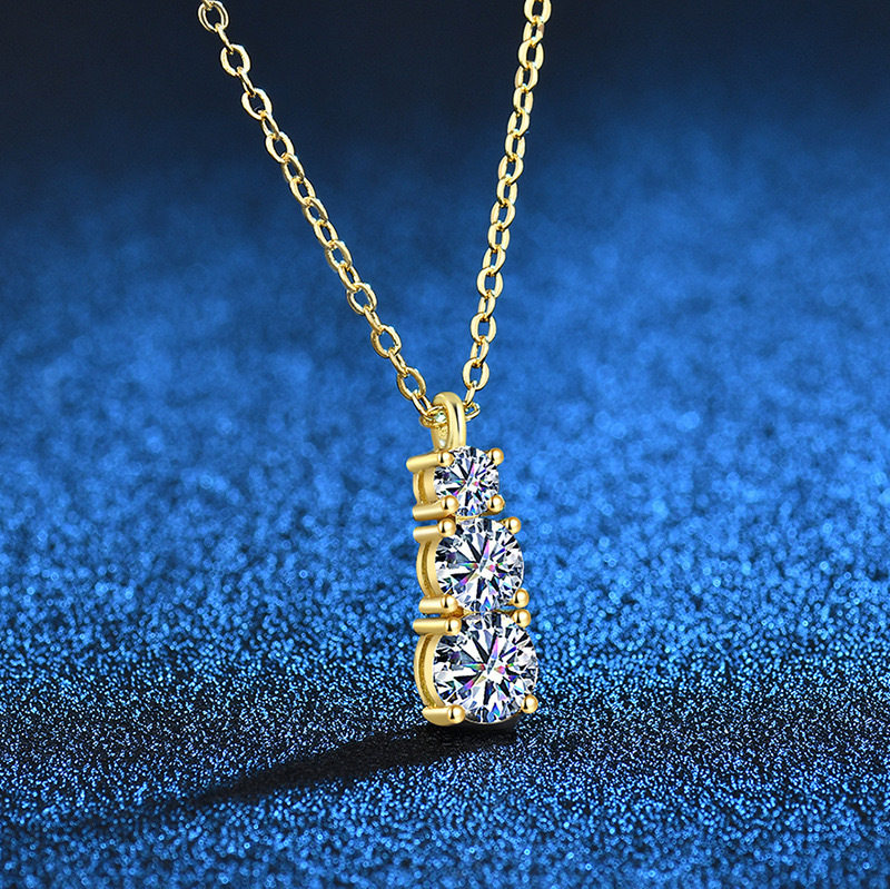 ステップバイステップネックレス【ゴールド】