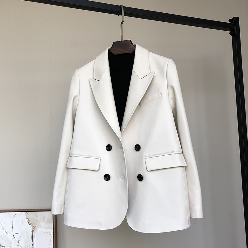 (Mới) Mã G2546 Giá 5370K: Áo Da Dê Nữ Hadlo Vest Hàng Mùa Xuân Thu Đông Thời Trang Nữ Chất Liệu Da Bò G06 Sản Phẩm Mới, (Miễn Phí Vận Chuyển Toàn Quốc).
