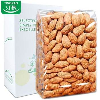 Tingran Original Almond Kernels 500g Almonds Large Almonds Batan Wood Pregnant Women Food Nut Snacks Dried Fruits