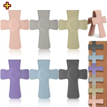 Cross-Border Same-Style Magnetic Cross Bookmarks Gift for Reading Books, Wholesale from Manufacturer, Blank Magnetic Gifts for the Year of the Horse