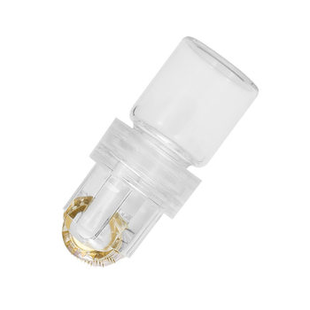 128-Pin Gold Roller Micro-Needle Roller Essence Freeze-Dried Powder Hyaluronic Acid Introduction Hair Growth Instrument Beauty Instrument