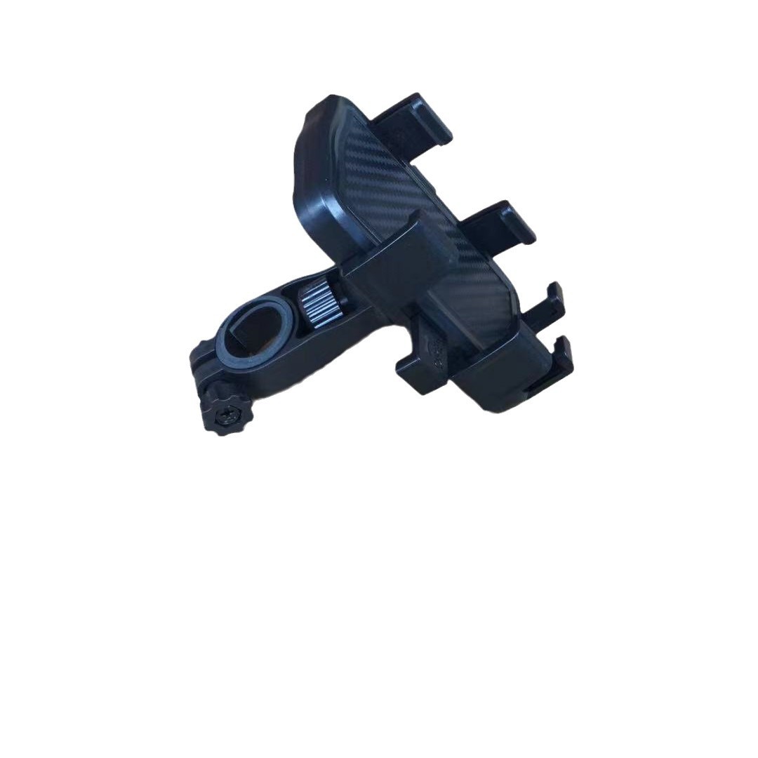 Factory wholesale six-claw electric car navigation mobile phone bracket riding shock absorption six-claw fixed locking mobile phone bracket