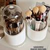 360 rotating cosmetic brush storage barrel dustproof pen holder brush beauty brush storage box ins advanced storage barrel brush