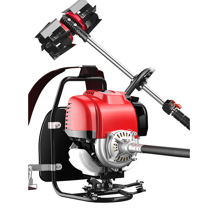 140F backpack four-stroke lawn mower GX35 gasoline brush cutter high-power lawn mower multifunctional lawn mower
