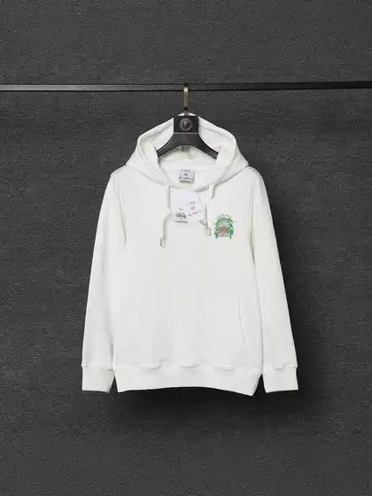 High Quality Casablanca Print Trendy Unisex Loose Hoodie with Unique Pattern