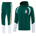 25 italian green hooded windbreaker set