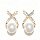 серебряная игла s925, корейская версия новых модных сережек для девочек, простой темперамент, универсальные серьги, вибрато, серьги в том же стиле, оптом mini 30