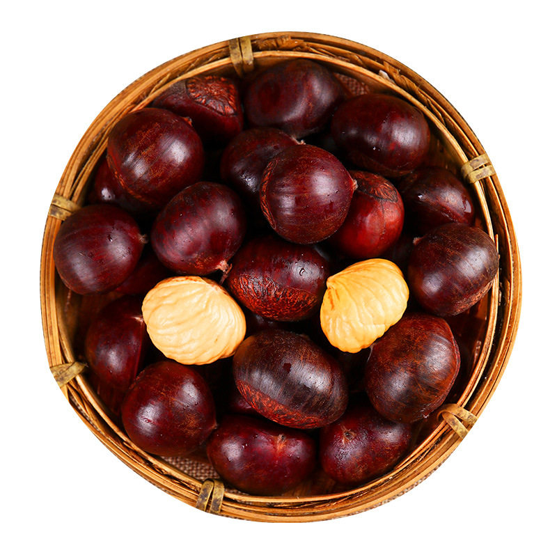 2024 New Goods Picking Qianxi Authentic Chestnut Fresh Chestnut Hebei Chestnut Wild Oil Chestnut Big Castanea henryi Small