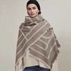 Knitted Woven Autumn and Winter Light Luxury Tassel Geometric Scarf Cashmere Plaid Shawl Scarf Jacquard Shawl Blanket X20
