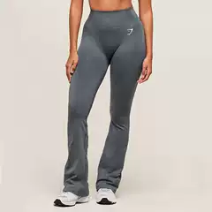 The same style Gymshark shark wide-leg pants, slimming yoga pants, quick-dry cool-feel flared pants for running and fitness training