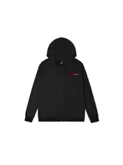 24 Cross-Border Autumn and Winter Hooded Cardigan Sweatshirt Long English Letter Print Loose Large Size Youth Zipper Top