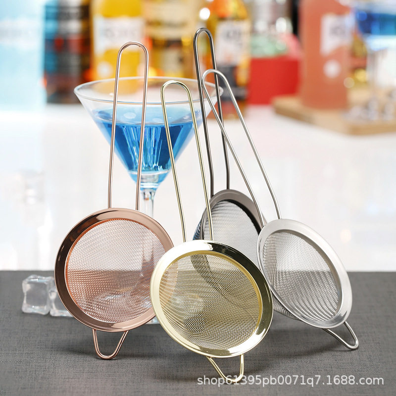 304 Stainless Steel Cocktail Cup Ounce Set Copper Plated Black shaker shaker with Storage Rack