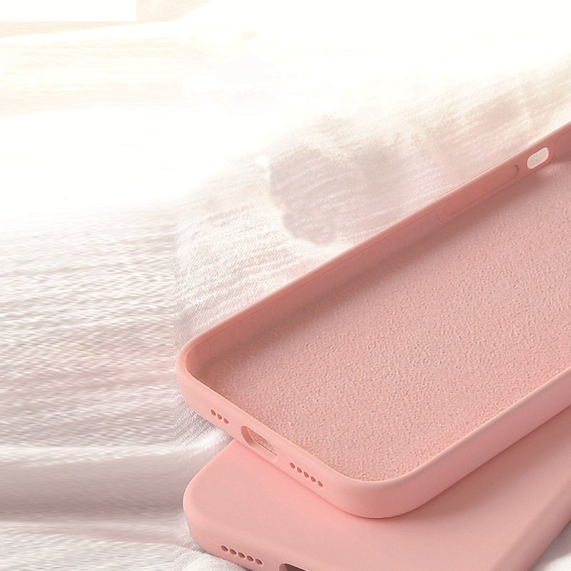 Suitable for Iphone14 Liquid Silicone Shell 13Pro Original All-Inclusive Protective Cover Apple 14Promax Four-Package