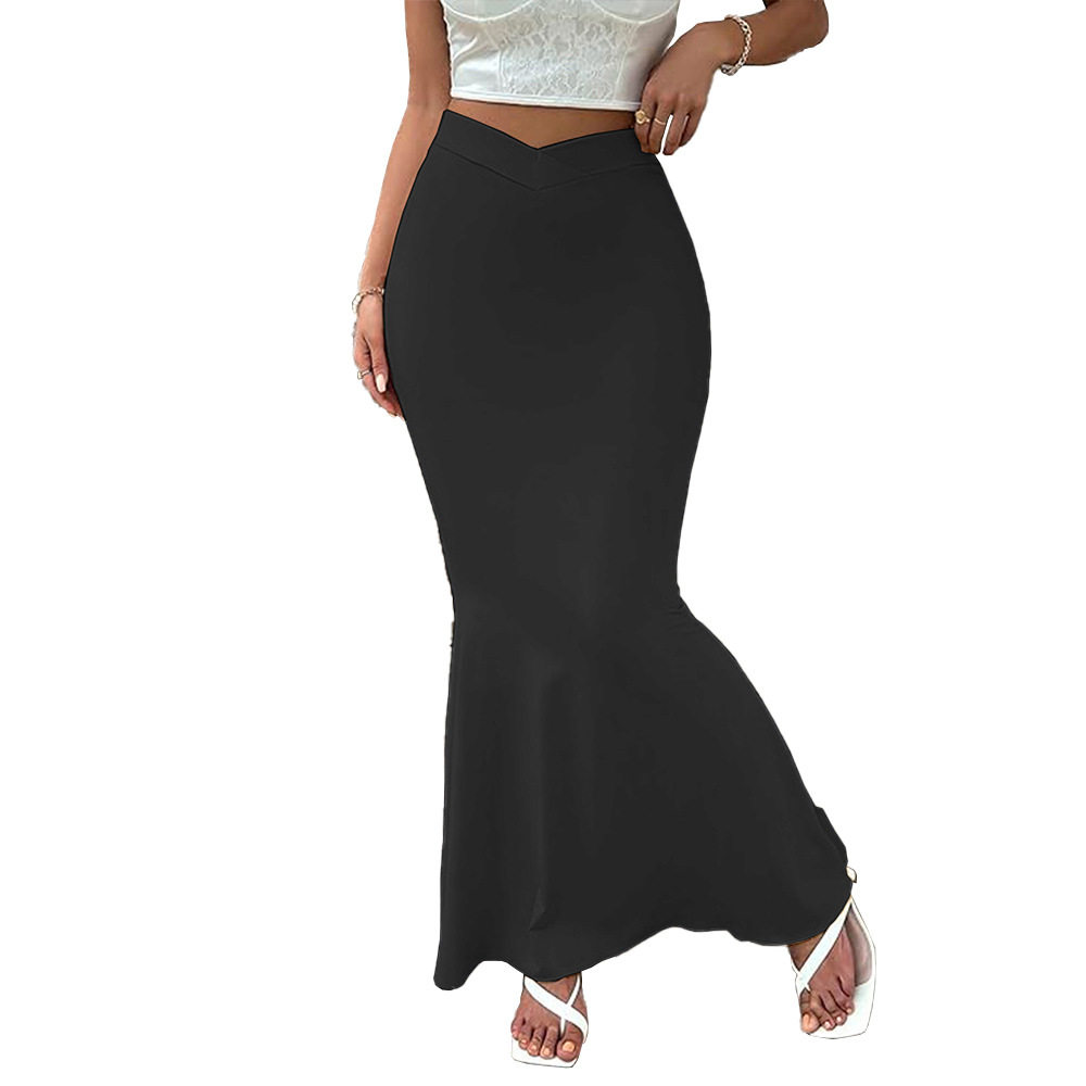 Slim Fit V Cut Bodycon Skirt Sexy Design High Waist Comfortable Fabric Perfect for Parties and Night Out Wholesale