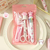Cross-Border Student Cat Stationery Supplies, High-Looking Ins Style, Simple and Cute, Large-Capacity Practical Set, Souvenir