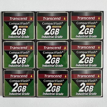 Transcend original CF 2G industrial grade memory card CF200I CNC machining center CF memory card
