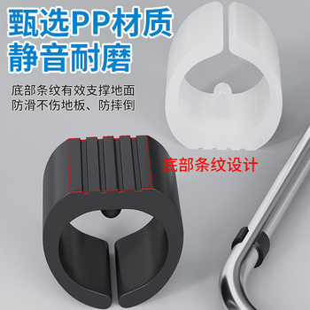 ✅ Bow Chair Foot Pads Office Chair Foot Covers Office Computer Chair Silent Wear-Resistant Anti-Scratch Anti-Noise Protection