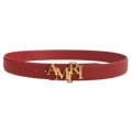 Amiri bronze buckle + red