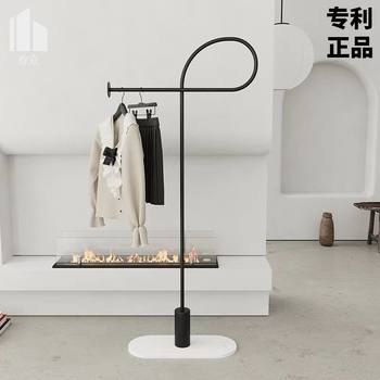 Coat Rack Floor-Standing Household Light Luxury Clothes Drying Rack High-End Simple Clothes Hanger Small Bedroom Clothes Hanger