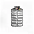 Silver-gray padded vest
