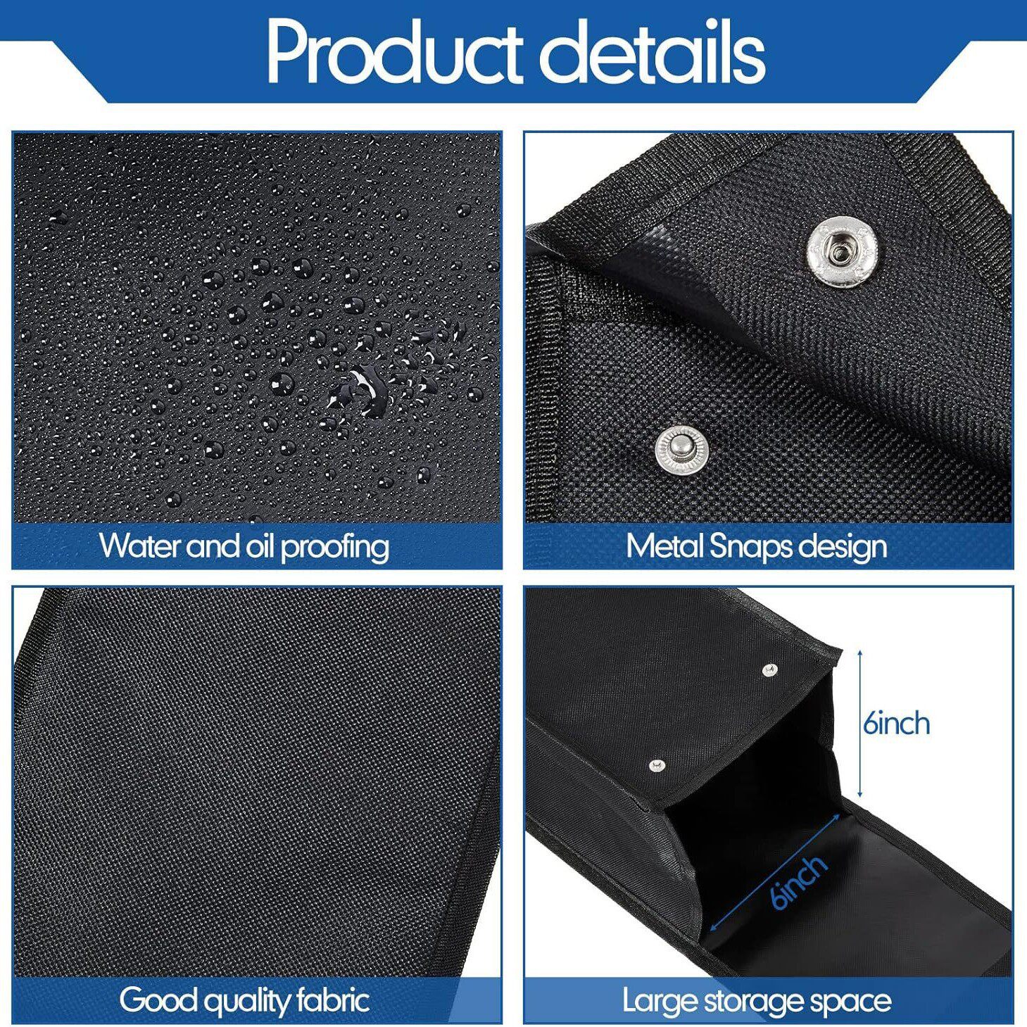 New Product Barbecue Utensil Storage Bag Barbecue Tool Storage Bag Barbecue Hardware Tool Barbecue Utensil Holder Bag