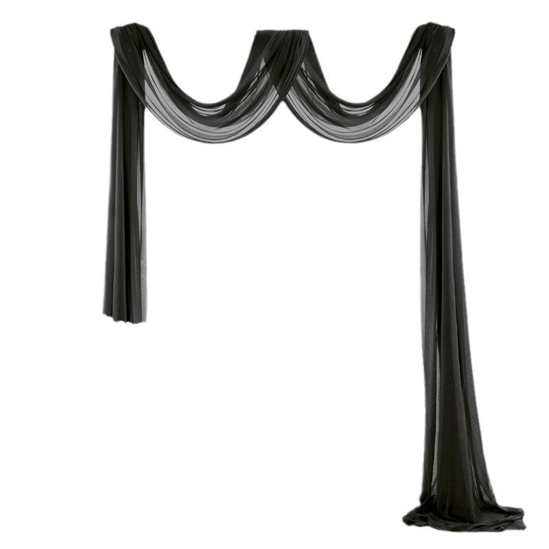 Amazon Mesh Curtain Window Curtain Home Decorative Curtain Window Scarf Valance Decorative Bed Curtain