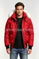 Red with white fur