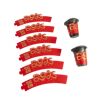 New Year Red Paper Cup Disposable Coffee Cup Hot Drink Milk Tea Commercial Household Thickened Year of the Snake New Year Food Cup
