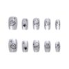 Manicure Wearable Nails Short Cartoon Cute Puppy Student Wearable Manicure Whitening Temperament Removable Finger Nail Stickers