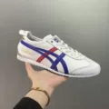 Leather surface-white blue gold
