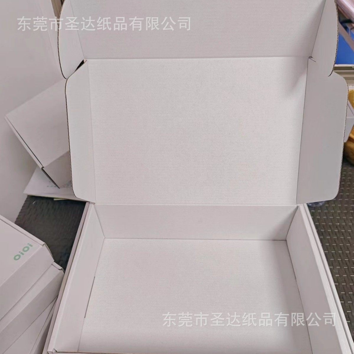 Special hard flying machine box white t-shirt clothing packaging folding jewelry box express carton gift box e-commerce in stock wholesale