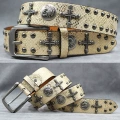 Cross skull gold