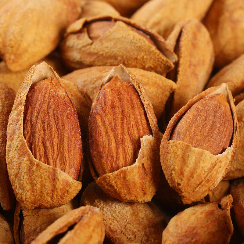 Hand-Peeled Thin-Shell Paper-Skinned Almonds with Can 50G/500G/1000G Free Shipping Almonds Dried Fruit Nuts Large Almonds