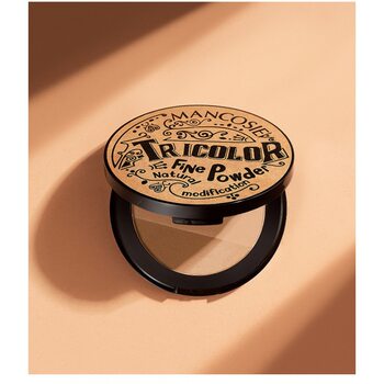 Three-color repair powder three-dimensional slimming brightening powder cake nose shadow highlight repair plate combination shadow powder