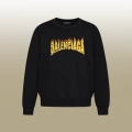B1096 round neck black