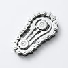 Shake the same size gear chain fingertip gyro decompression toy metal gyro bicycle chain gyro