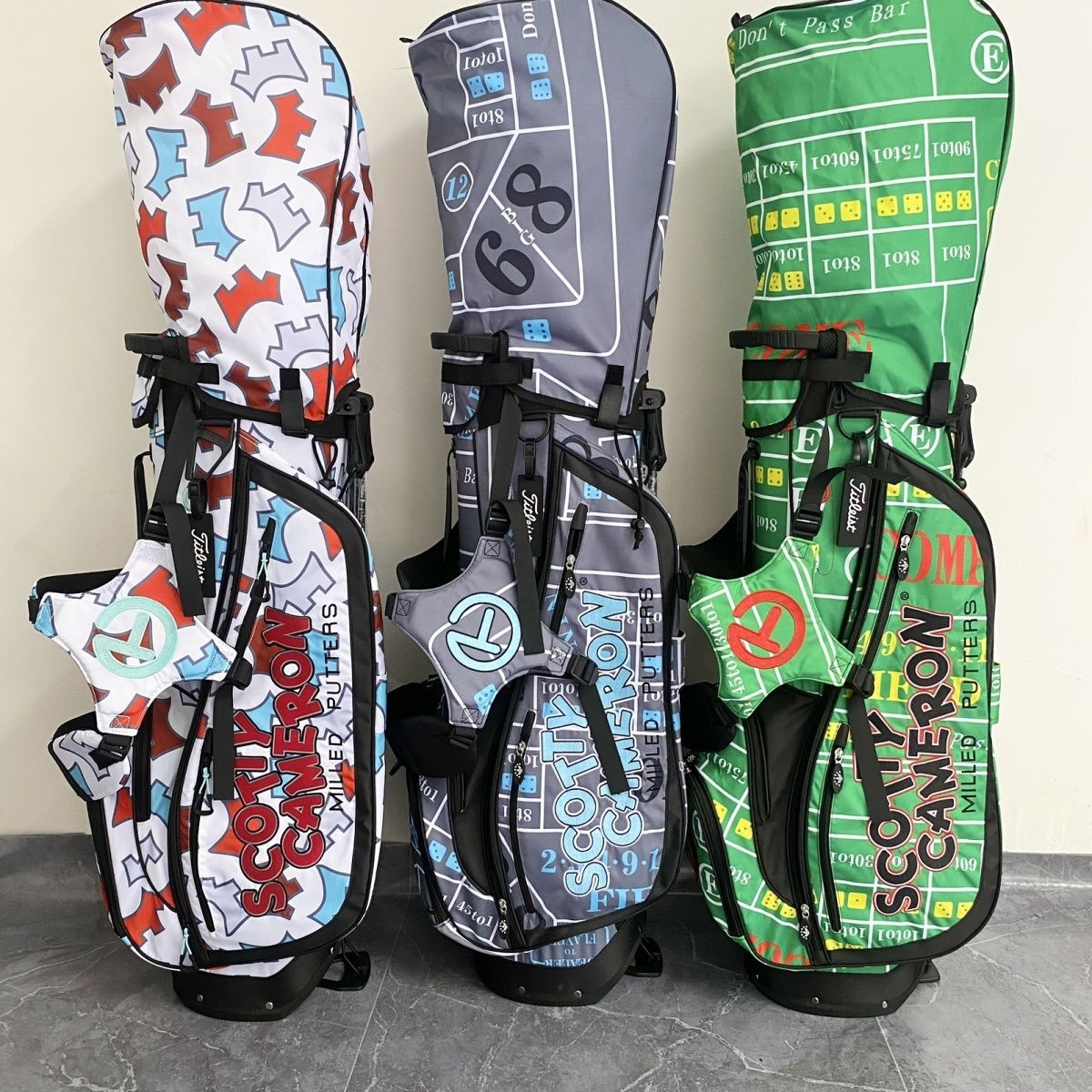 Golf bag Cameron stand bag unisex golf bag stand bag standard shoulder multi-function