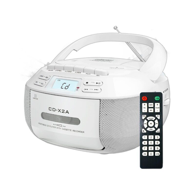 Cd Player Bluetooth Tape Player Cross-Border Popular Audiophile Music Player Retro Multi-Function Amazon