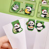 Cartoon Panda Magnetic Bookmark Student Reading Mark Book Page Clip High-Looking Cute Reward Stationery Gift