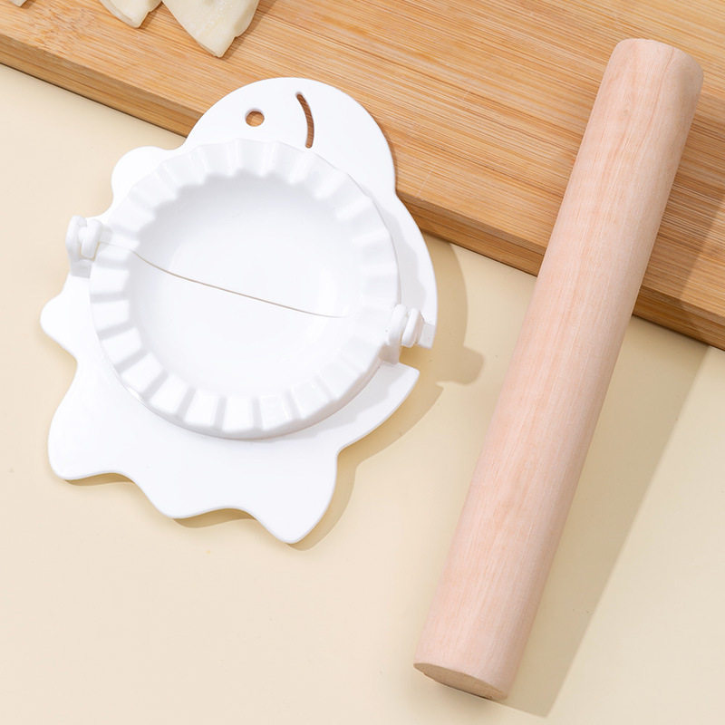 Kitchen fish type dumpling maker with rolling pin high quality dumpling maker model mold manufacturer