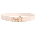 Amiri gold buckle + white