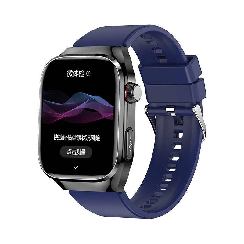 Tk16 Uric Acid, Blood Lipids, Body Temperature, Ecg, Calorie, Sos, Family and Friend Care, Bluetooth Calling, Ai Smart Watch