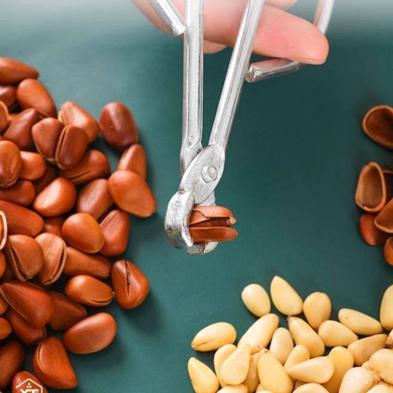 Pine nut shell remover melon seed shelling machine household nut special clip hazelnut melon seed pliers clip peeling melon seed artifact