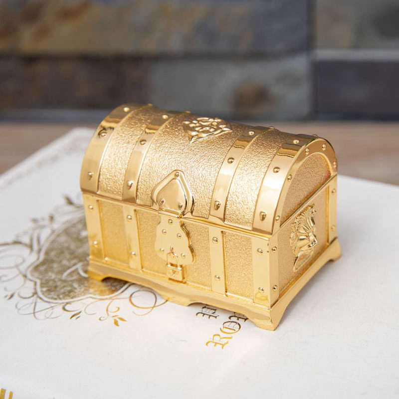 Metal European creative jewelry box retro pirate treasure box jewelry storage box a generation of cross-border foreign trade