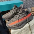 Gray orange strips