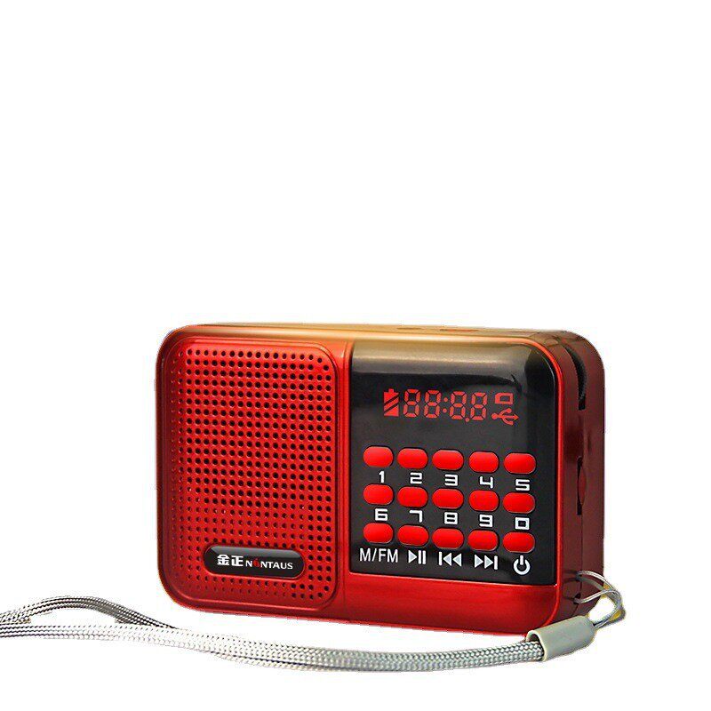 Jin Zheng S61 radio card speaker portable MP3 mini stereo music player for the elderly