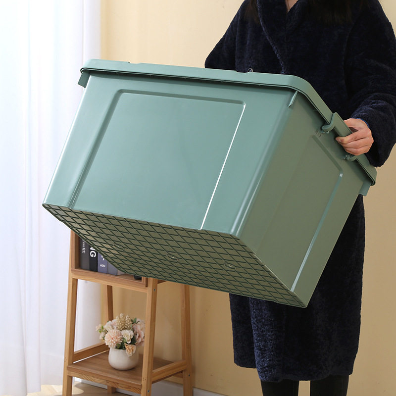 Factory wholesale direct plastic storage box finishing box multi-functional thick finishing box portable large storage box